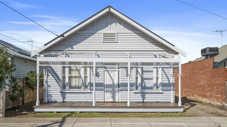 Buyers forked out $1.15 million for 2 Hood Street, Yarraville. It had no kitchen. Photo: Supplied