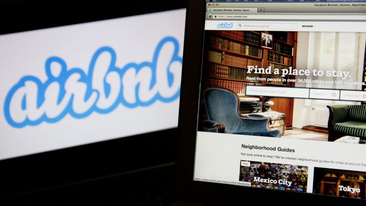 New research shows just how much bigger profit margins are Airbnb. Photo: Bloomberg
