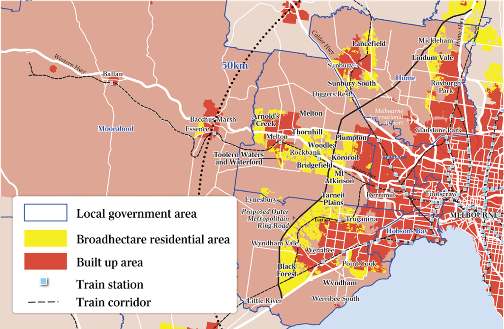 Melbourne Growth Map