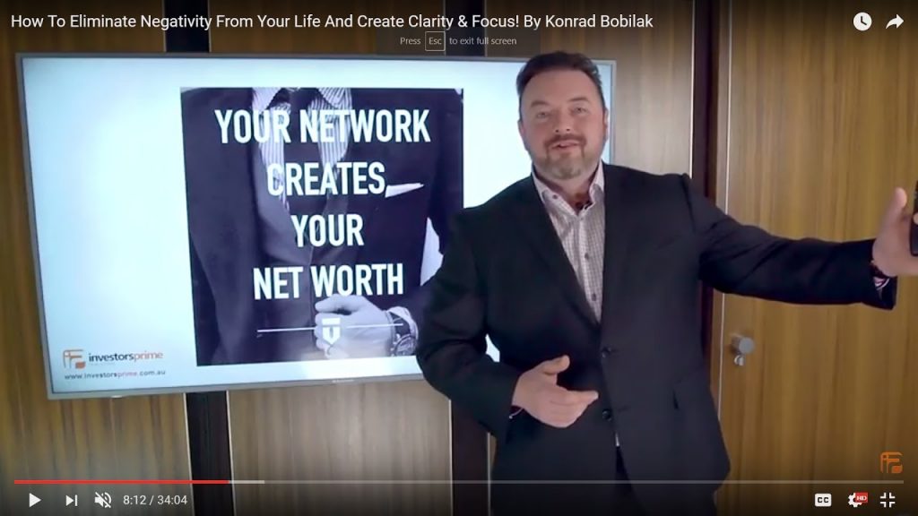 How To Eliminate Negativity From Your Life And Create Clarity & Focus! By Konrad Bobilak