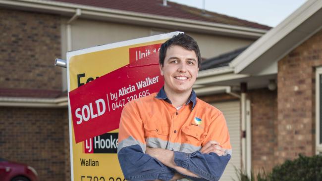 Buying made more financial sense than renting for Chris Connelly. Picture: Jason Edwards