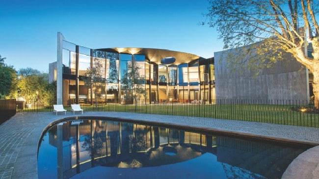 The former Besen family home at 9 Towers Rd, Toorak, was the suburb’s prior record holder.Source:Supplied