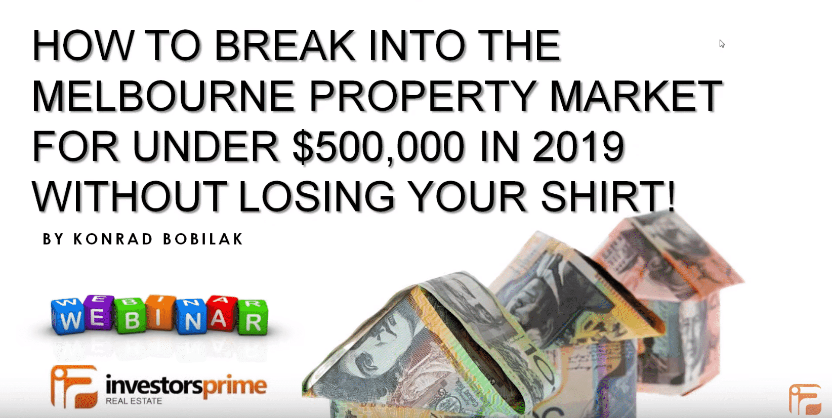 How To Break Into The Melbourne Property Market For Under $500k