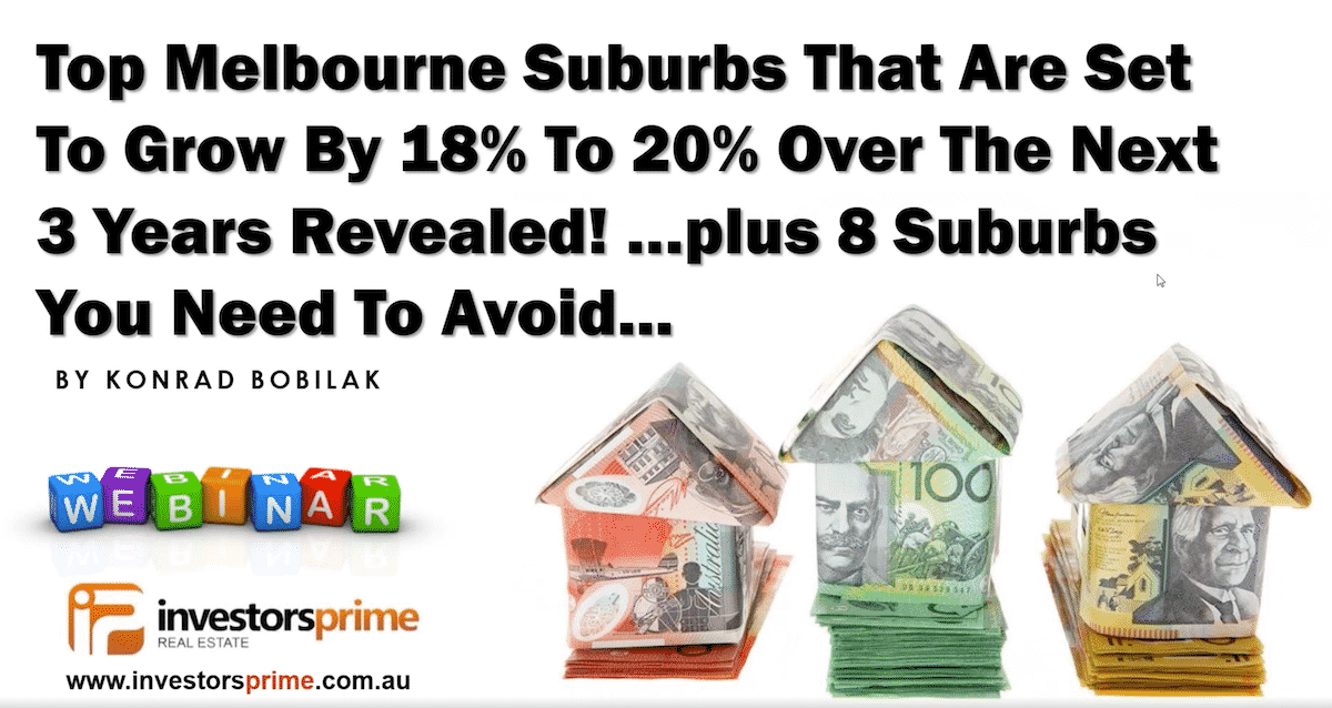 Top Melbourne Suburbs That Are Set To Grow By 18% To 20% Over The Next 3 Years Revealed!