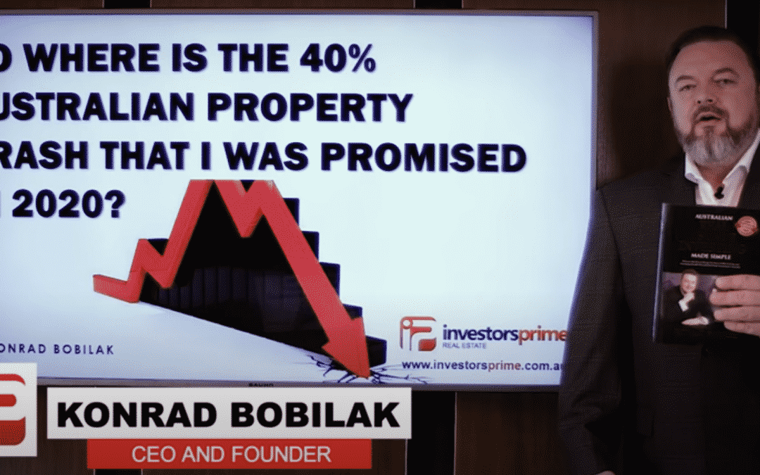 [NEW VIDEO]: So where is the 40% Australian property crash that I was promised in 2020? – By Konrad Bobilak
