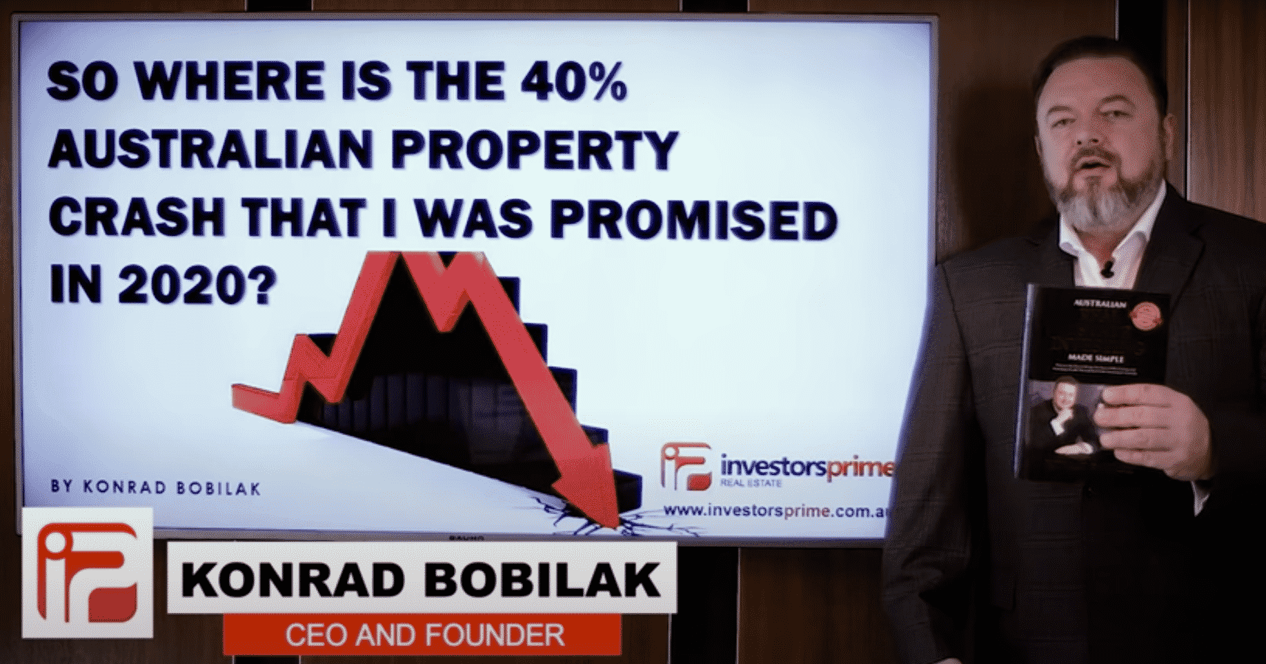 So where is the 40% Australian property crash that I was promised in 2020? – By Konrad Bobilak